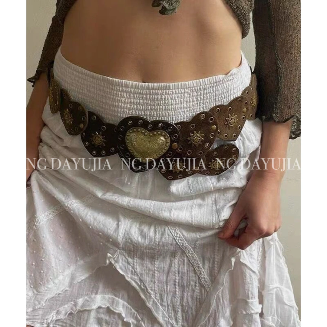 【NG DAYU】 镂空蝴蝶Y2K美式百搭皮带合集