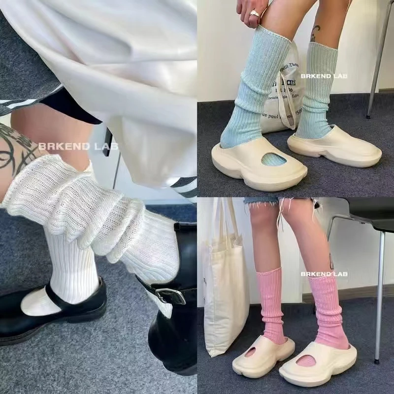 【NG DAYU】超好搭.三色日系纯色袜