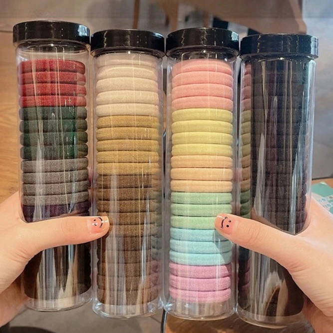 【福利品】韩版高弹力耐用简约头绳无痕发圈无接缝橡皮筋女扎头发绳