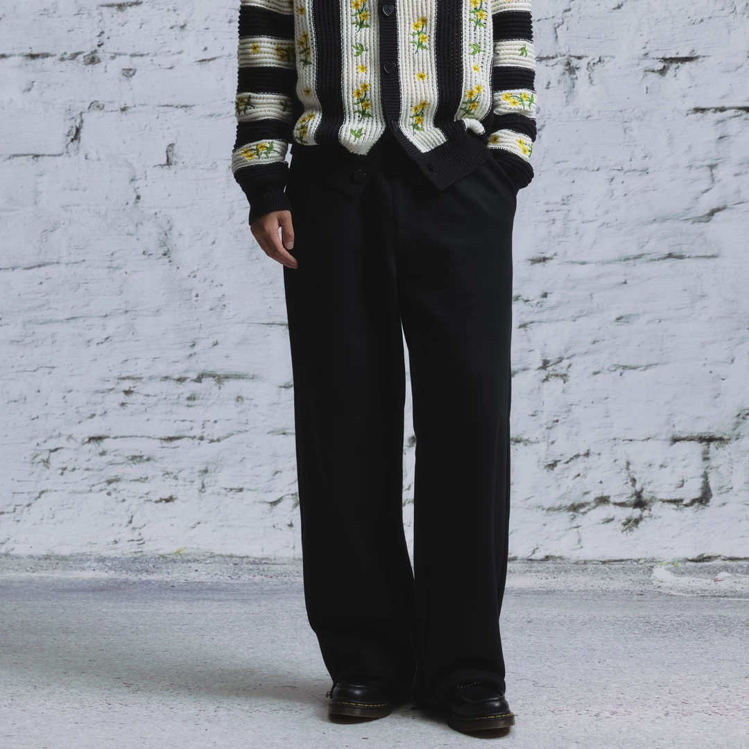 年九一口贰常青经典款 不掉色460g粗纱质感卫裤