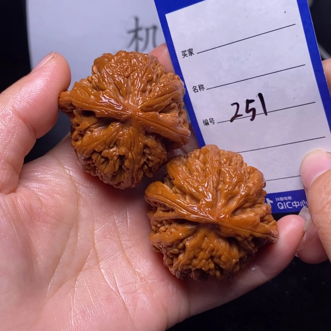 文玩核桃把件251/47粗筋