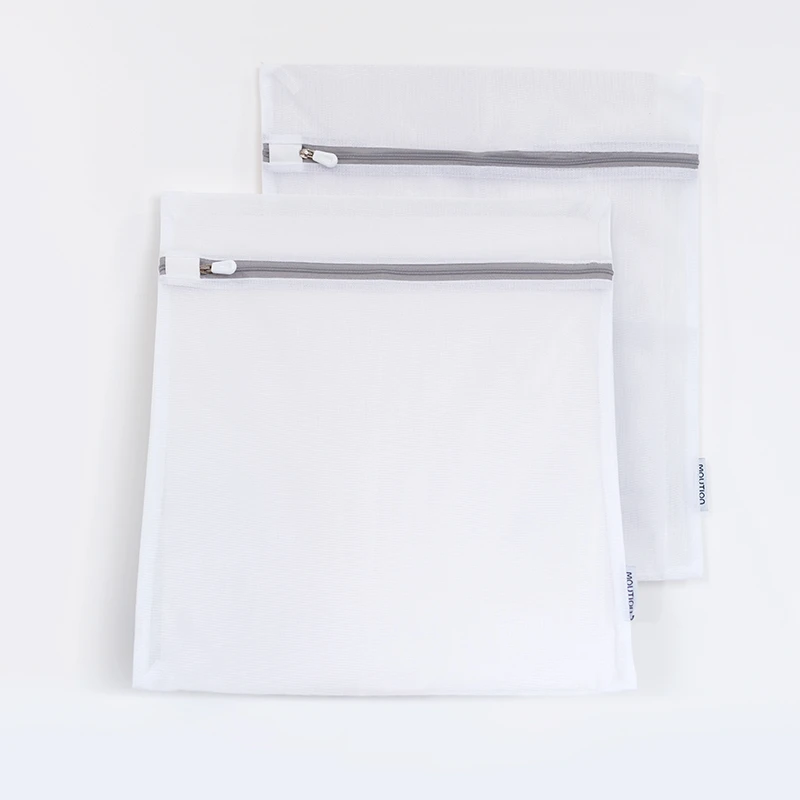 茉寻白色透气便携式袋双层机洗专用HZ