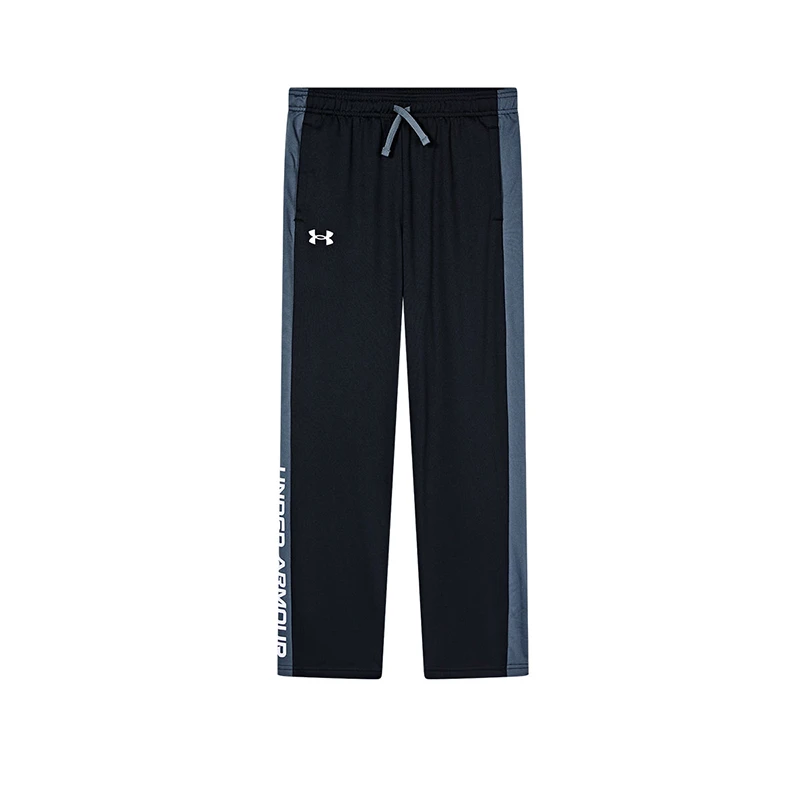 Under Armour/安德玛儿童休闲裤男童针织黑色条纹中大童1361708DB