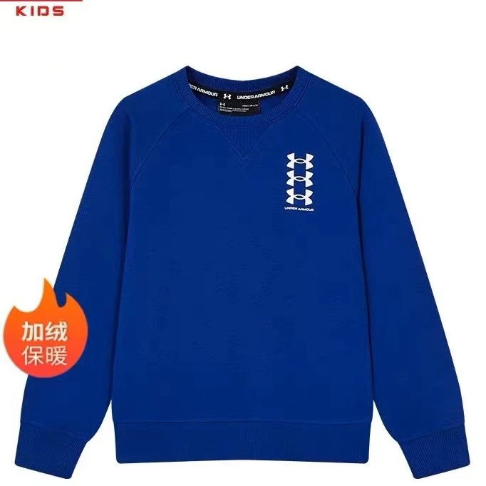 Under Armour/安德玛【加绒】秋冬中大童运动圆领卫衣休闲针织时尚