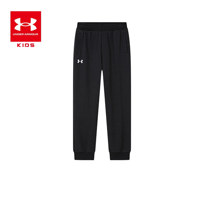 Under Armour/安德玛【舒适】休闲百搭男女童运动长裤弹力裤子针织