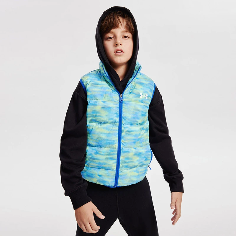 Under Armour/安德玛运动羽绒马甲秋冬新款保暖舒适百搭外穿背心