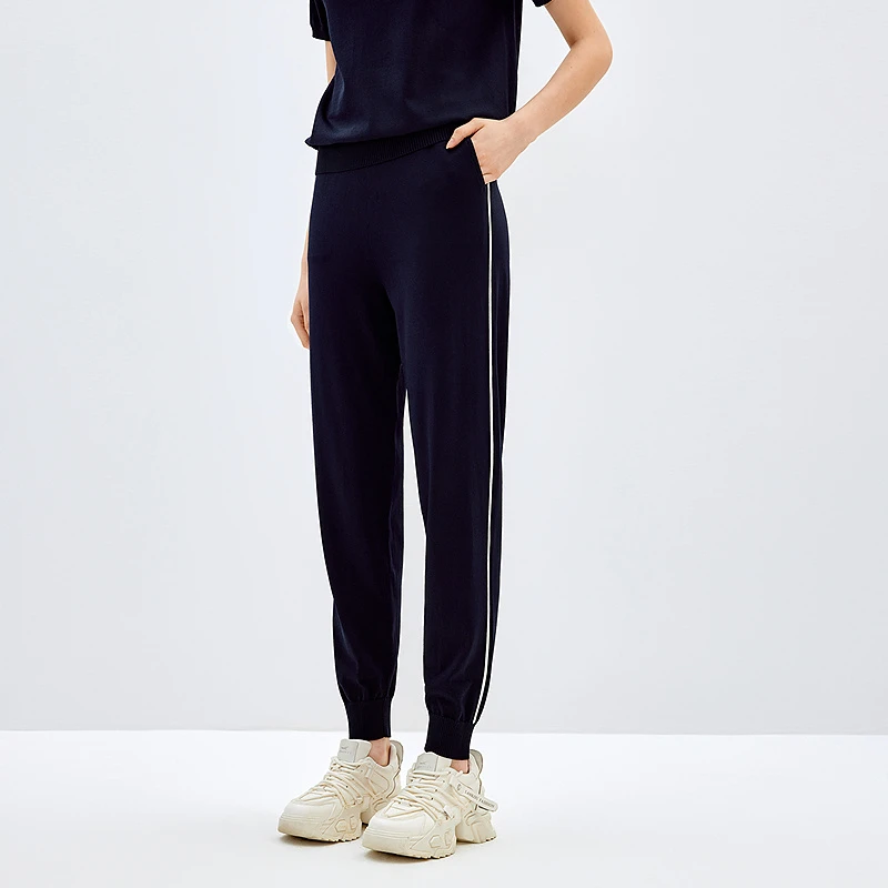 XII BASKET十二篮奥莱24年夏季时尚毛织女裤7C64206170