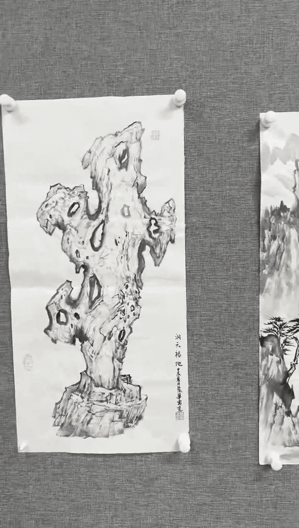 【闪购商品】绘画张丽华2平尺太湖石