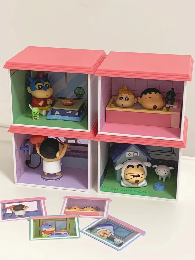 【奈奈拆盒】蜡笔小新春日部之家盲盒