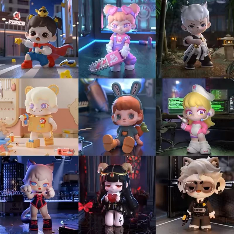 【奈奈拆盒】TNT特工队盲盒全明星摆件
