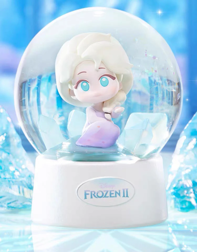 【奈奈拆盒】迪士尼冰雪奇缘系列水晶球盲盒
