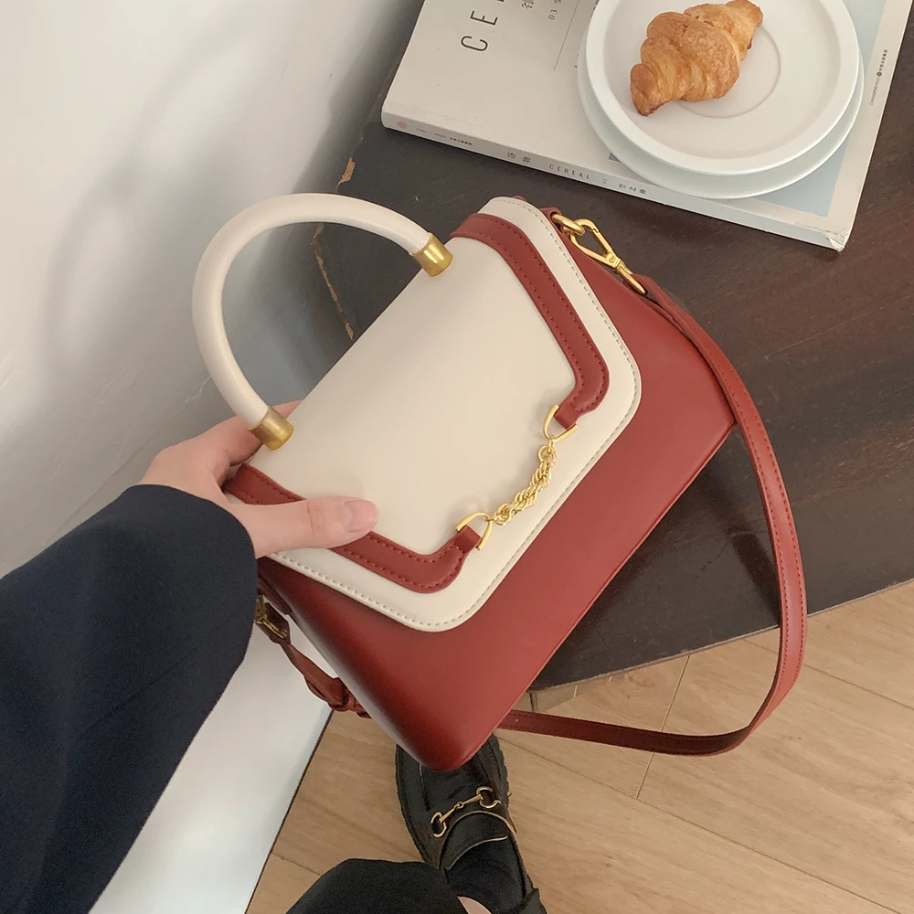 MICOCAH「莓果可可」648原创精致手提盒子包2024新款斜挎小方包女