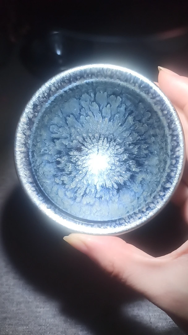 新手入门盏喝茶神器建盏主人杯百花盏养彩神器茶盏