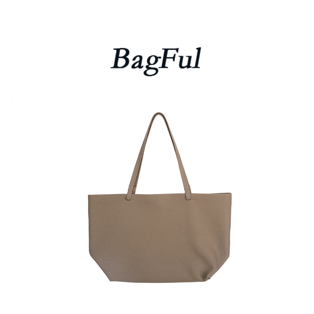 娜一袋【Tr购物袋】头层TC荔枝纹 轻奢 百搭 时尚 高级 简约 腋下包