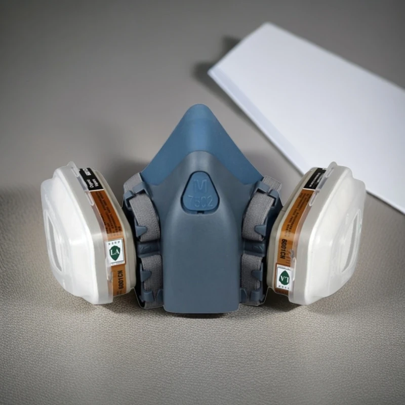 7502防毒面具防尘面具喷漆专用甲醛气体化工农药煤矿喷漆防护面罩