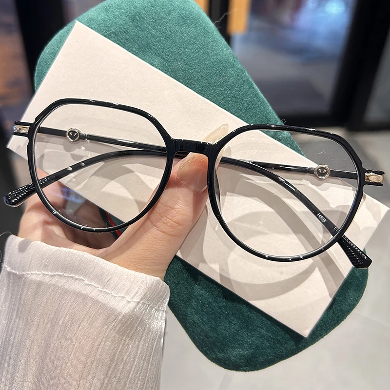 高颜值防蓝光可配镜片近视眼镜镜架时尚显白百搭镜框  21044