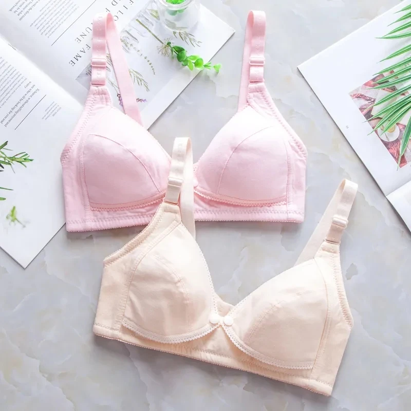 哺乳内衣孕妇文胸罩聚拢防下垂怀孕期专用产后喂奶薄前开扣大码女