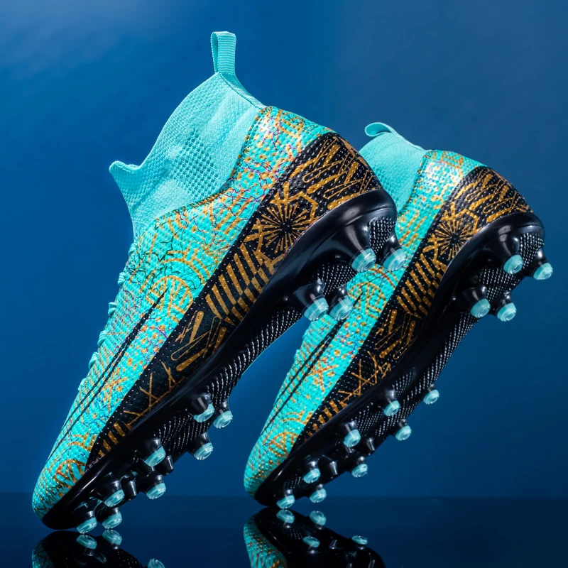 世界杯C罗刺客足球鞋男女碎钉ag长钉儿童男童小学生专业足球训练