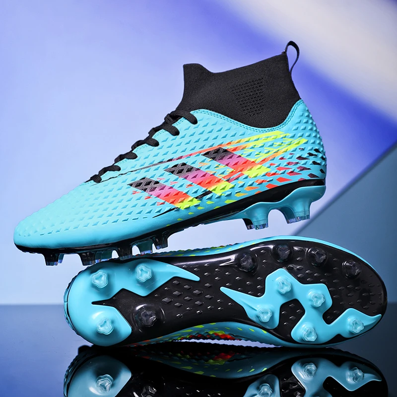 世界杯同款梅西猎鹰X系列足球鞋儿童碎钉训练鞋成人比赛球鞋AG钉
