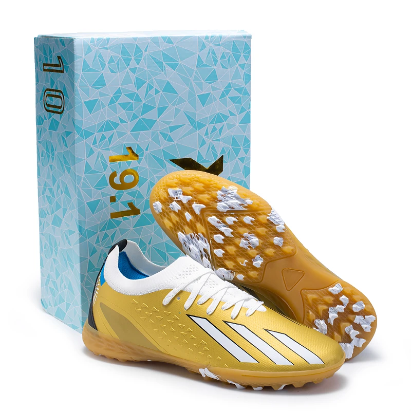 足球鞋男童碎钉TF透气成人AG长钉减震青少年儿童女专业足球训练鞋