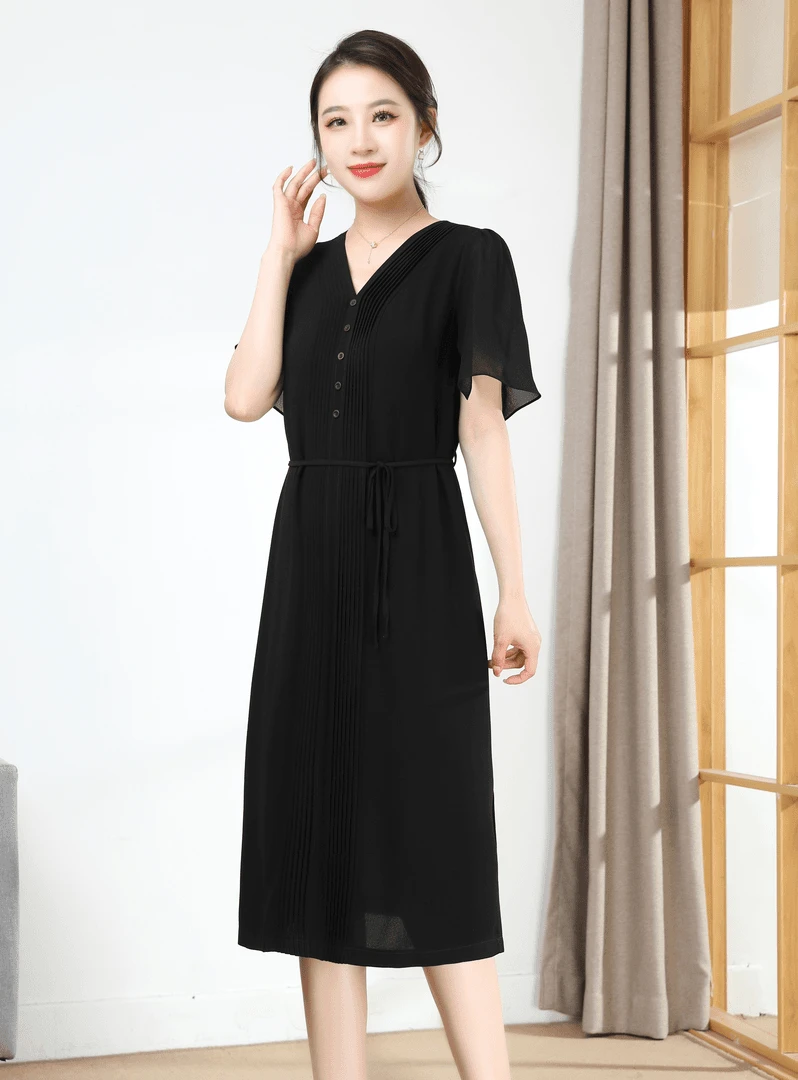 夏款气质连衣裙2323