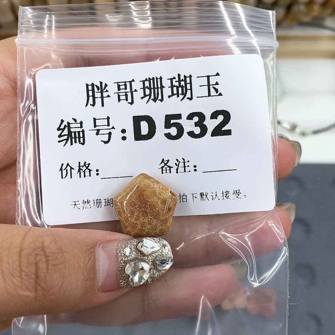 硅化珊瑚（珊瑚玉）D532未镶嵌幻**巫
