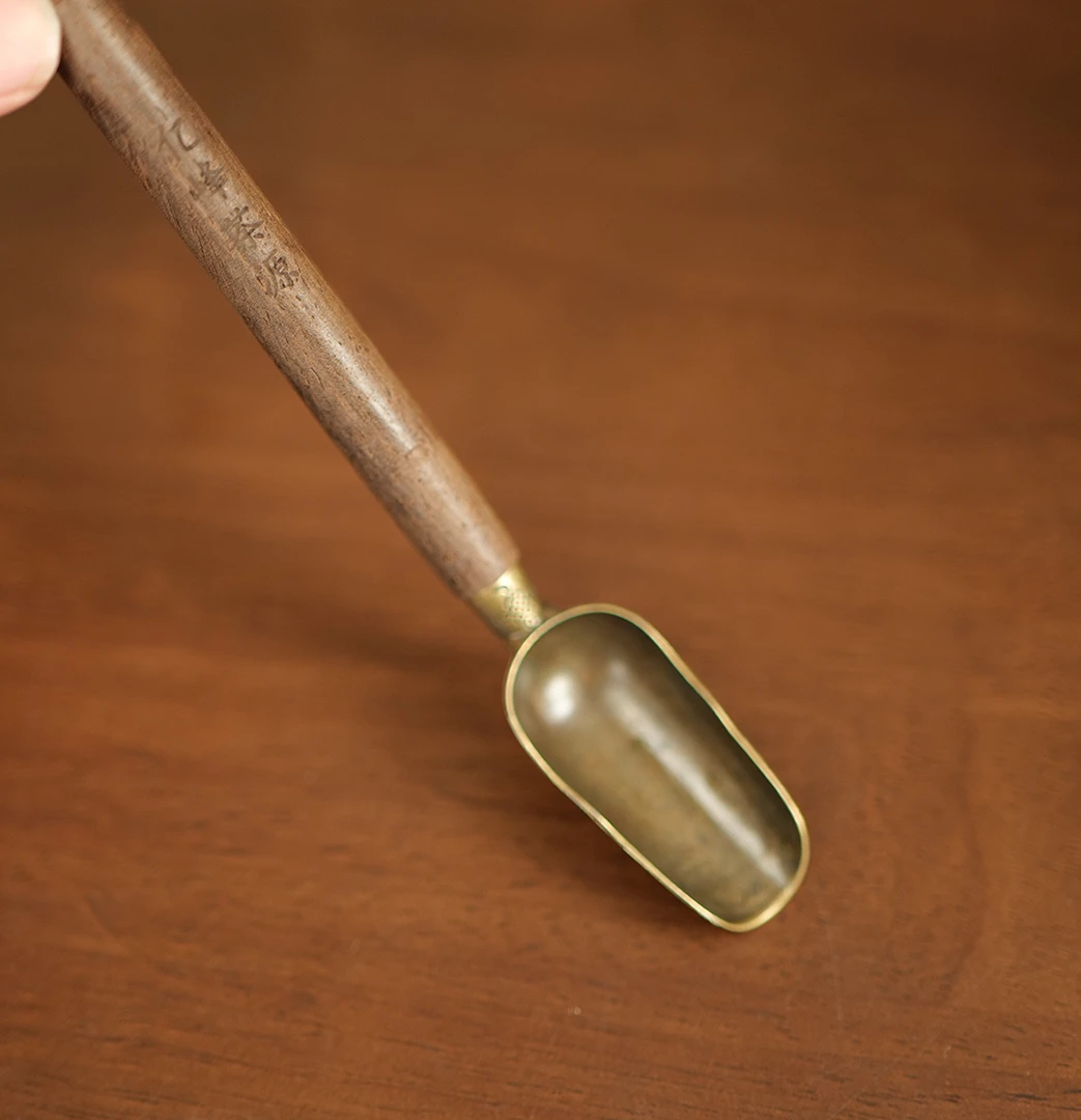 黑檀木茶勺