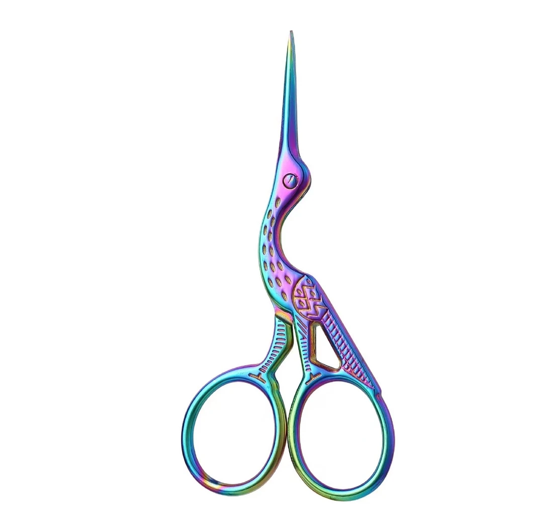 不锈钢仙鹤剪 茶叶剪刀