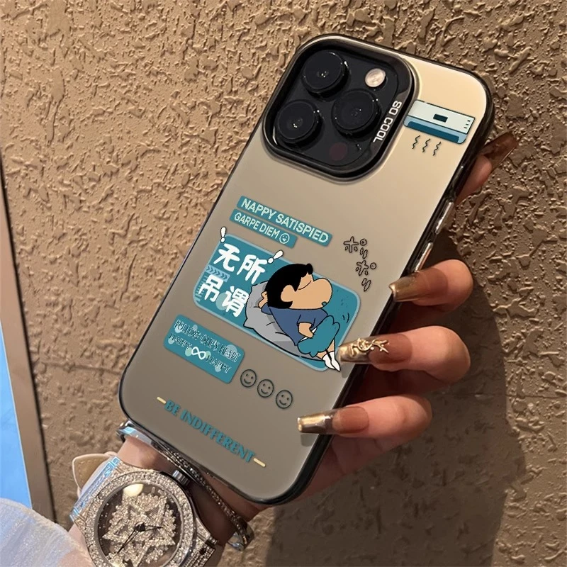 无所吊谓适用苹果17promax手机壳iPhone16pro保护套简约17pro卡通