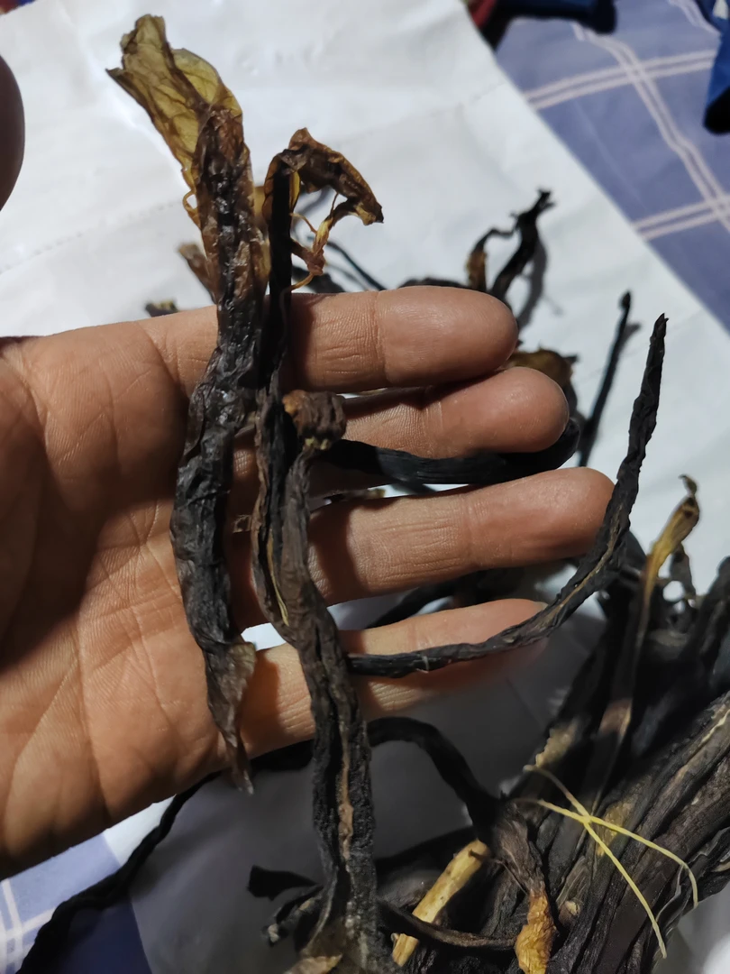 东北农家自晒茄子干