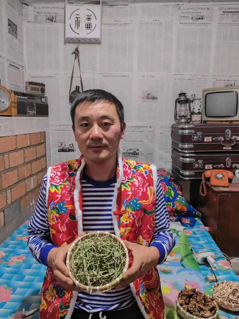 东北农家油豆角丝 干货 村民家自己晾晒的