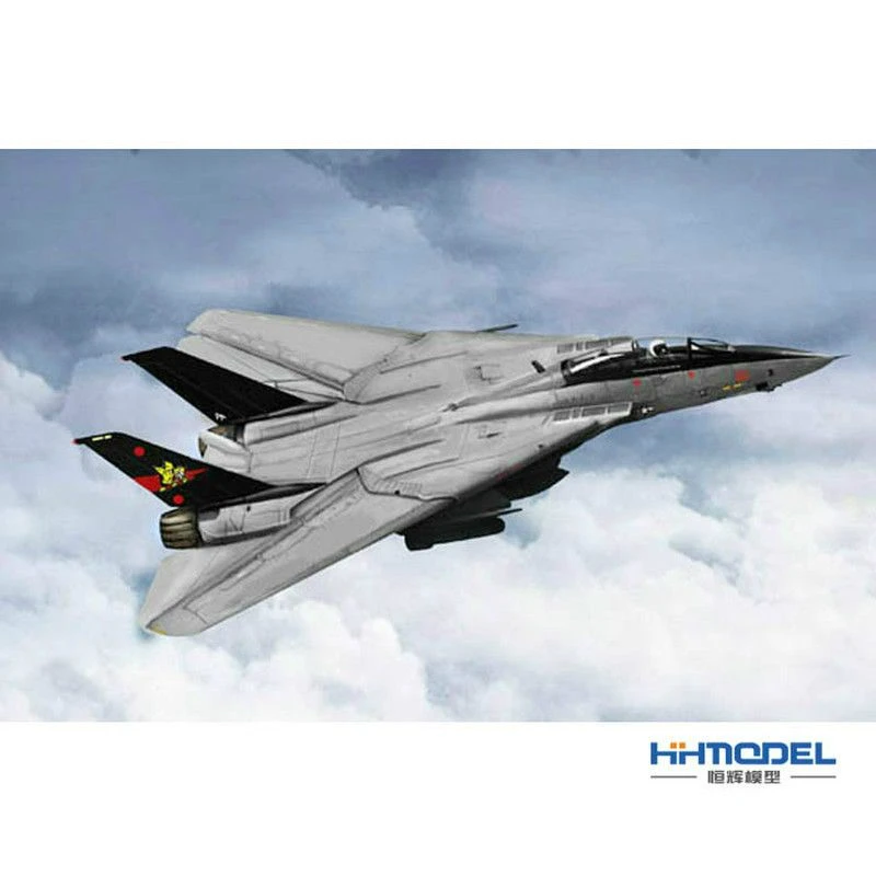 hobbyboss/小号手恒辉模型 03918 1/144 美国F-14B"雄猫"战斗机