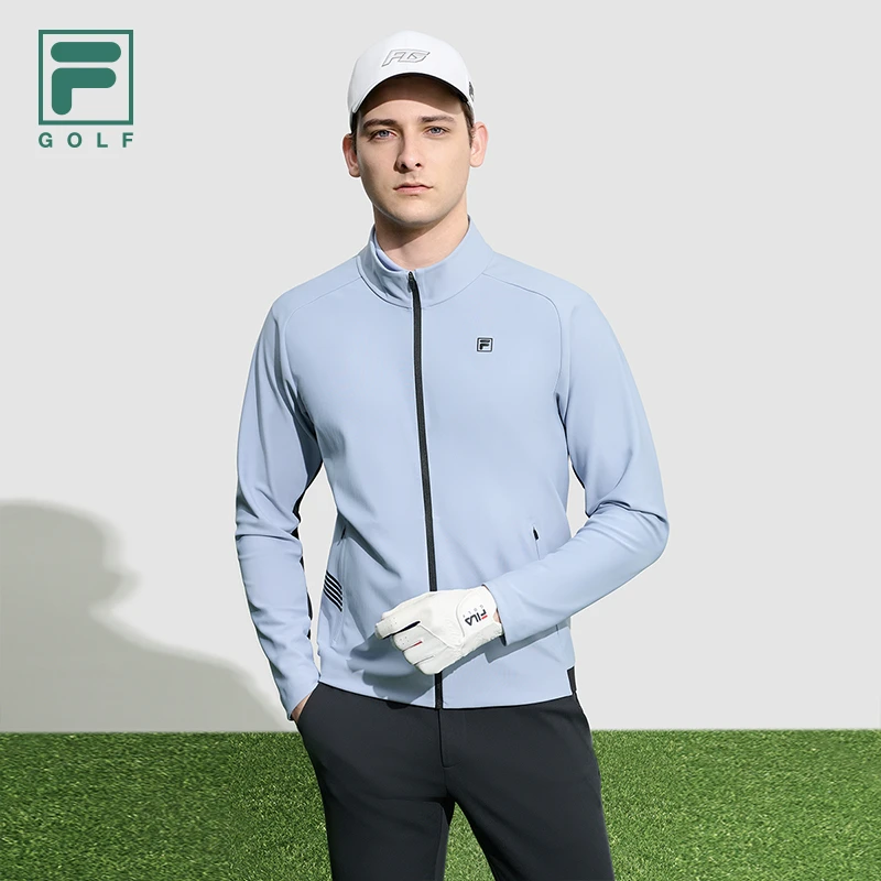 【菁英高尔夫】FILA斐乐男装春运动时尚运动抗紫外外套A11M315514F