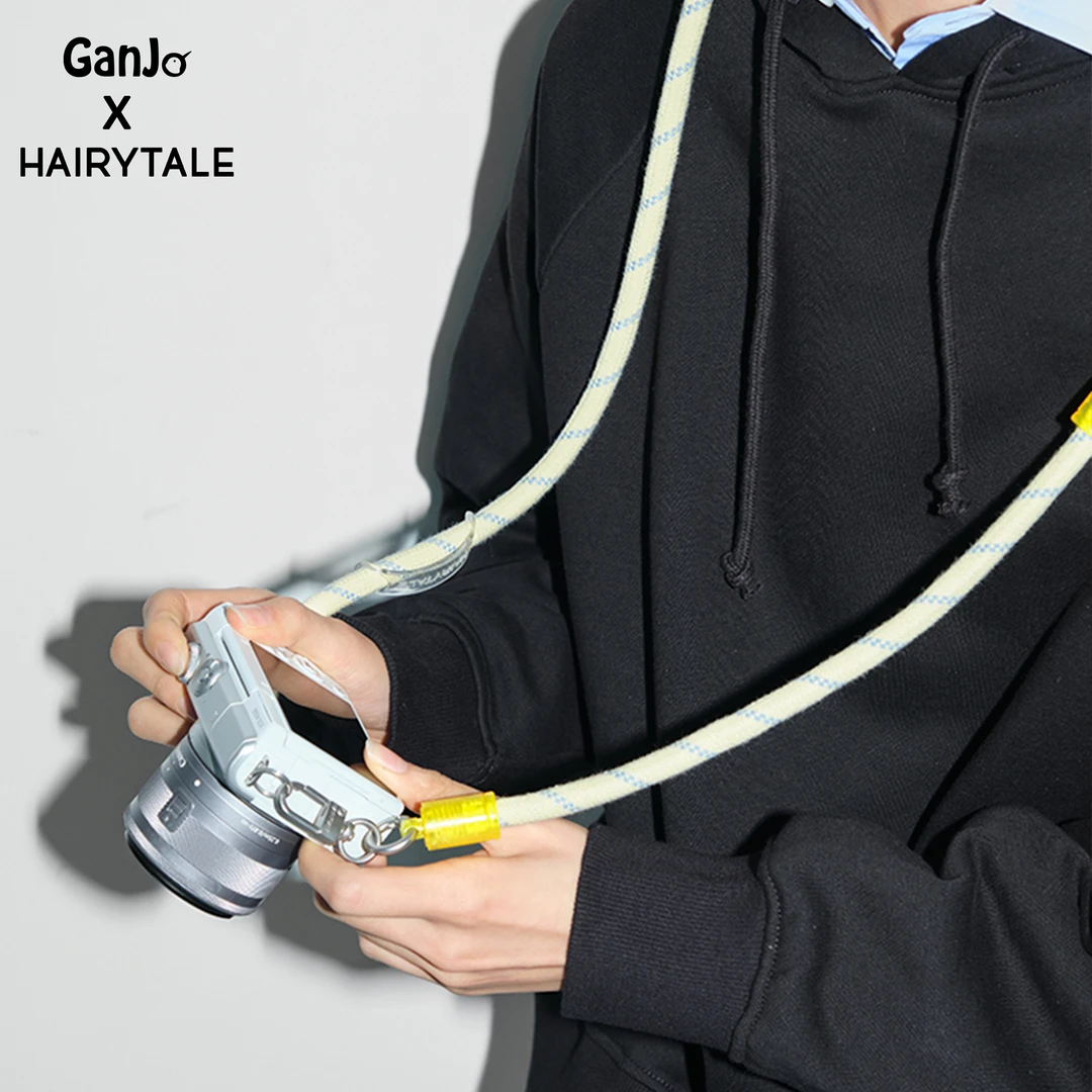 Hairytale多功能挂绳10mm纯棉原创可拆卸设计绳索包肩带童发故事