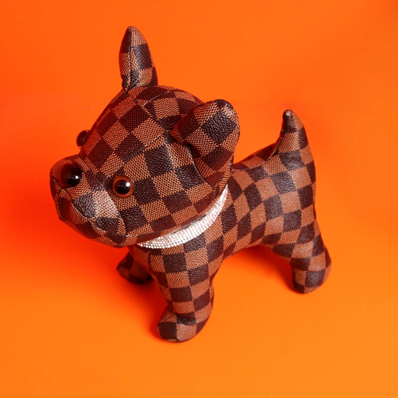 潮玩手办镶钻法斗狗摆件 FD-AT16