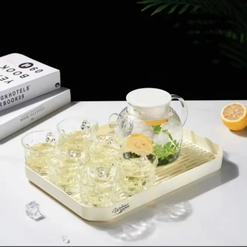 花瓶花器高硼硅冷水壶凉水壶花器电陶炉煮茶壶可明火泡茶壶