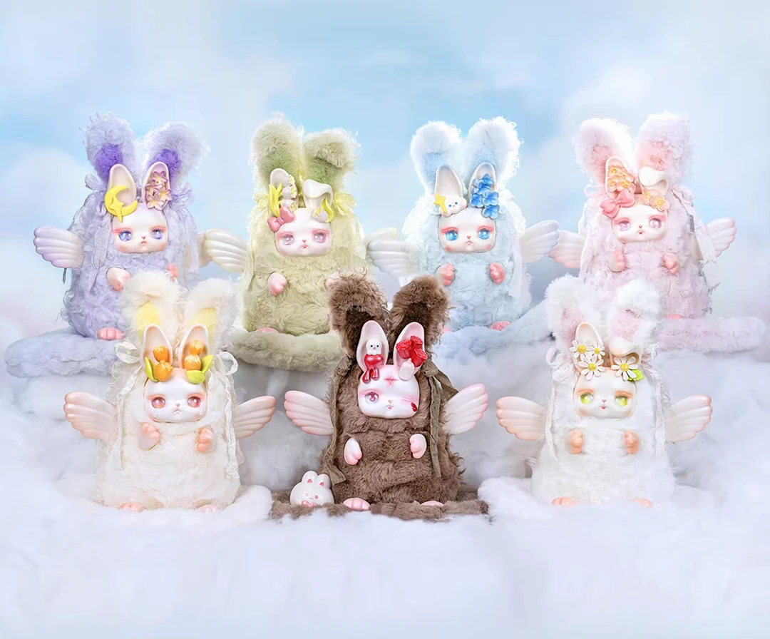 Loloan洛洛安告白花语系列确认款毛绒盲盒女生可爱娃娃公仔礼物