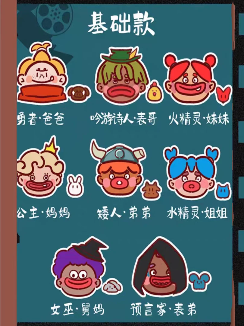 发条屋正版丑萌家族第二弹魔法抗争系列萌粒盲盒潮玩手办官方旗舰