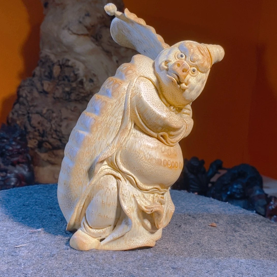 竹手把件工艺品摆件