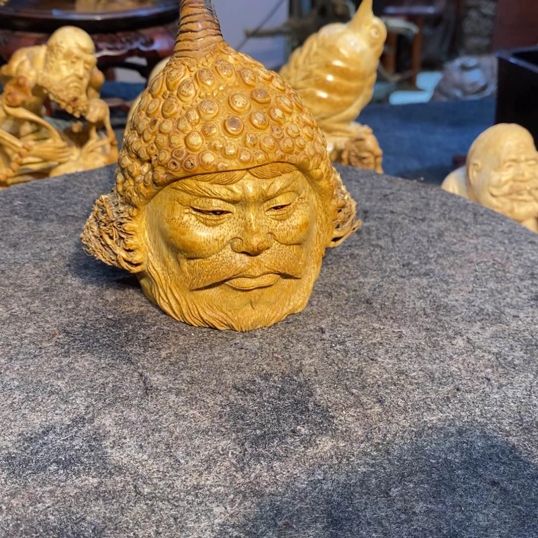 竹手把件工艺品摆件