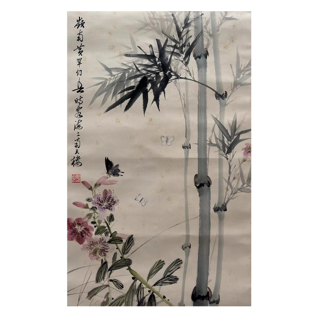 0068 黄幻吾 花鸟 纸本 67*43