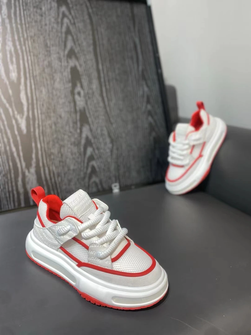 【爆款推荐】888-35春季新品网面时尚百搭软底增高休闲运动潮鞋