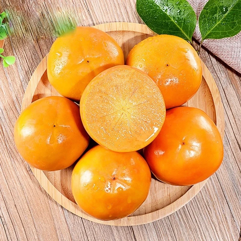 【朴柿牛柿】 清脆甘甜 4颗/1盒