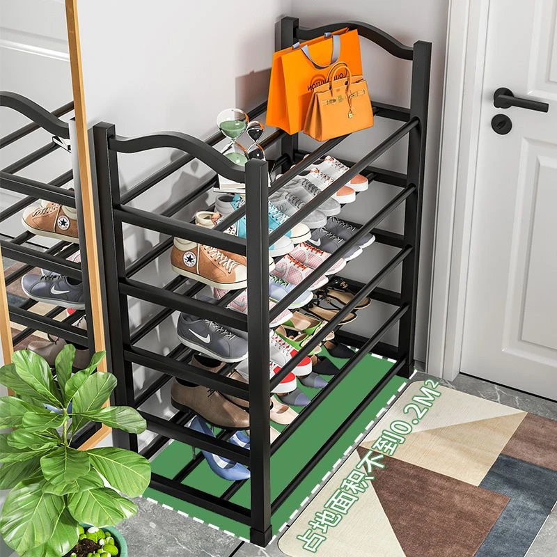 鞋架子家用门口多层出租房用小窄入户门铁架室内2025爆款结实耐用