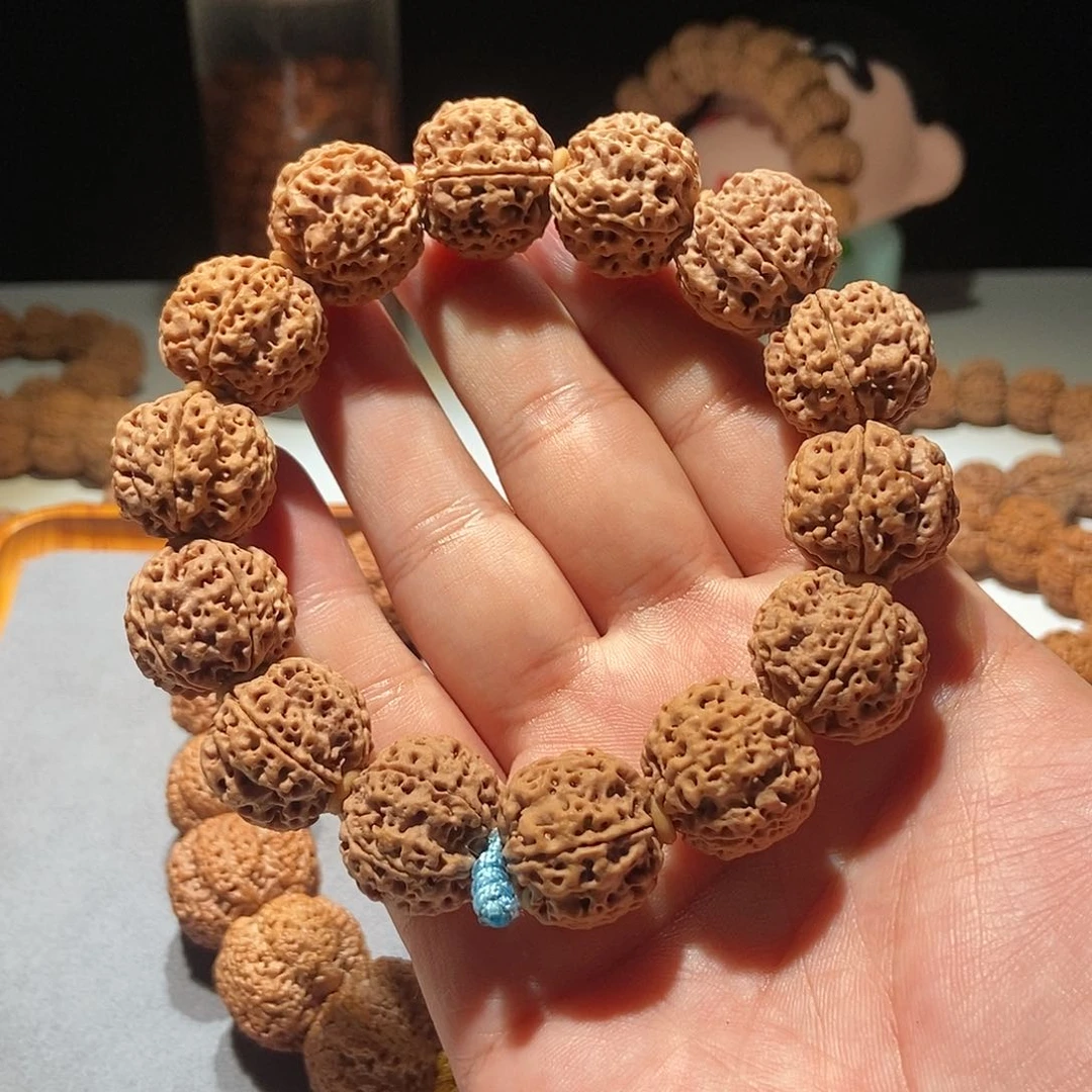 金刚菩提吊坠蜂窝双龙20mm