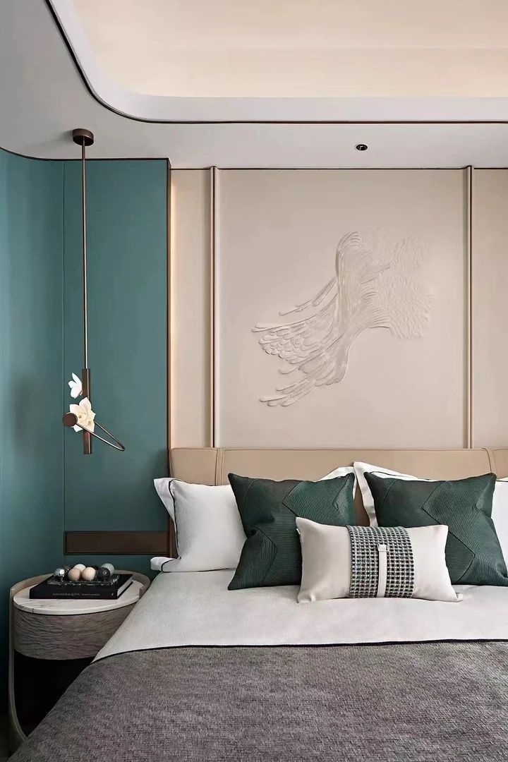 玉兰墙布、伊嘉豪庭窗帘