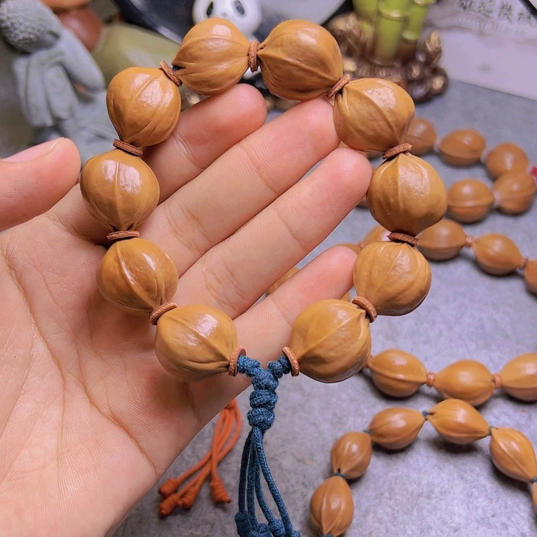 橄榄核核雕S****貓梅林铁核四花22/25