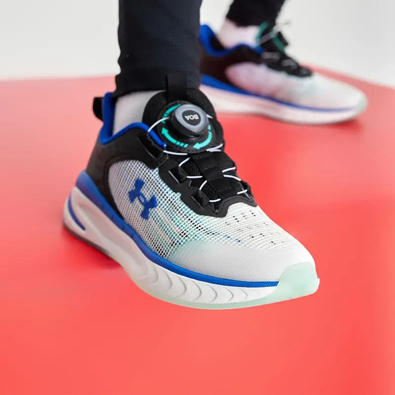 UnderArmour/安德玛【智跑】跑鞋网面透气舒适百搭跑步鞋轻便男童