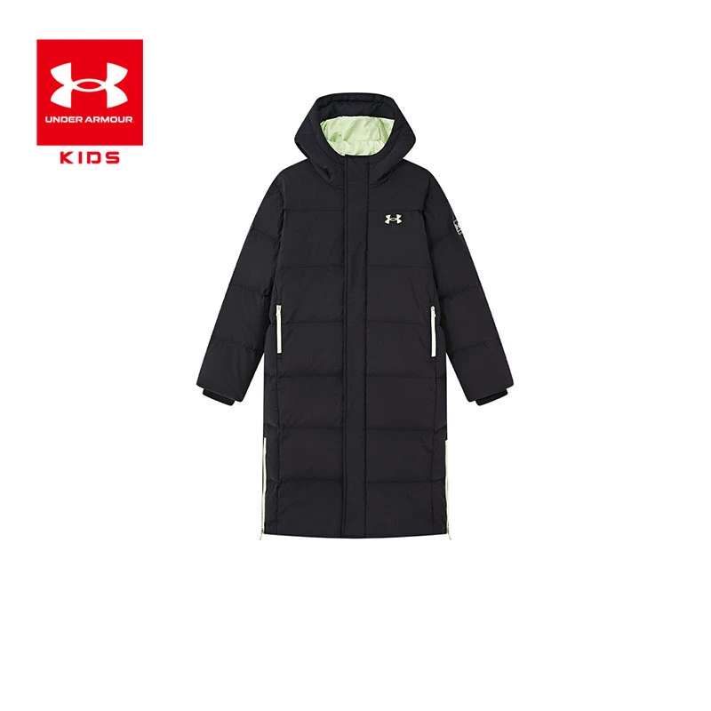 Under Armour/安德玛【极寒】儿童冬季长款白鸭绒男大童羽绒服保暖