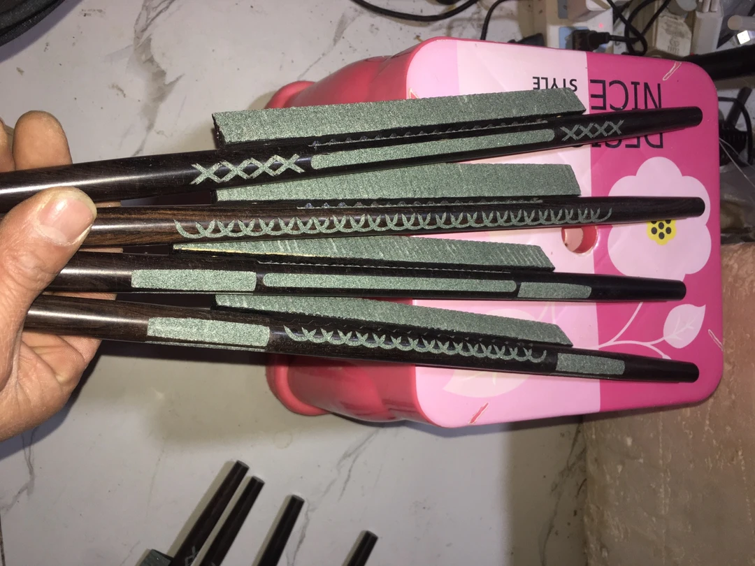 画眉砂杠八哥鹩哥磨爪杠黑檀木砂杠站棍栖棍新款老款黑檀木磨爪杠